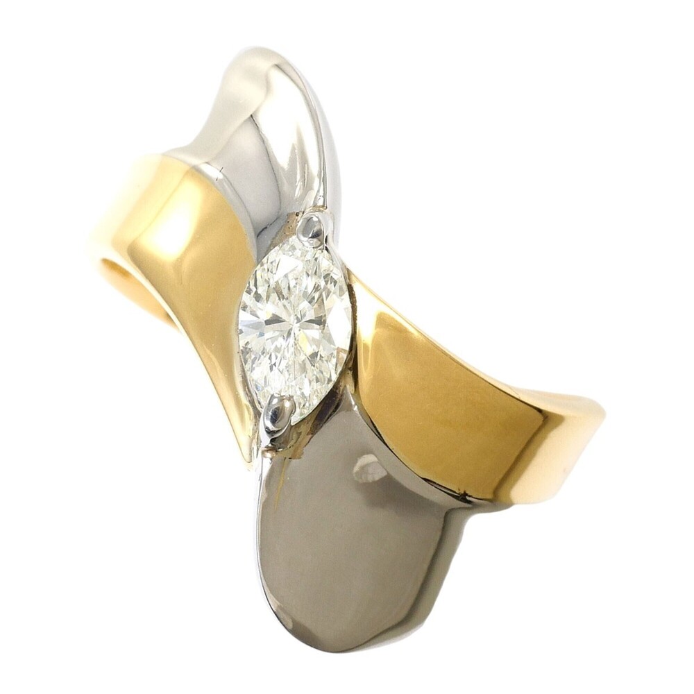 VINTAGE 18k Gold Diamond Ring